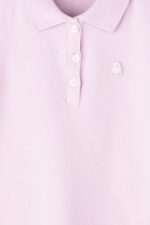 tricou polo lila