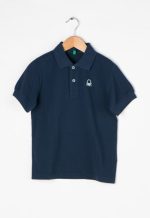 tricou polo navy