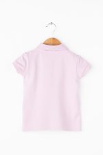 tricou polo lila