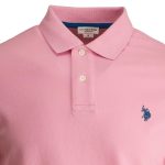 tricou roz polo us assn