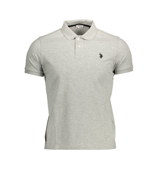 Tricou polo gri us polo assn